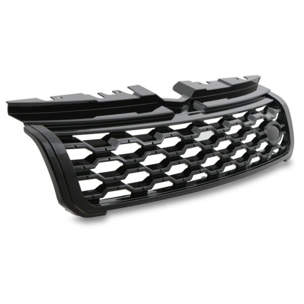 Gloss Black Hex Style Grille To Fit Land Rover Range Rover Evoque 10-17 - Image 5