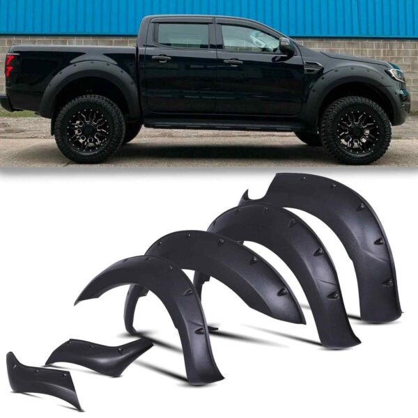 Ford Ranger T6 Raptor 12+ Wide Body Arch Fender Flare Kit - Image 10