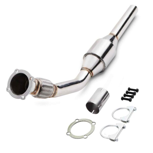 2.5" 200 Cell Sports Cat Downpipe - Volkswagen Golf MK4 GTI / Audi A3 / Seat Leon / Skoda Octavia 1.8T 97-04 - Image 3