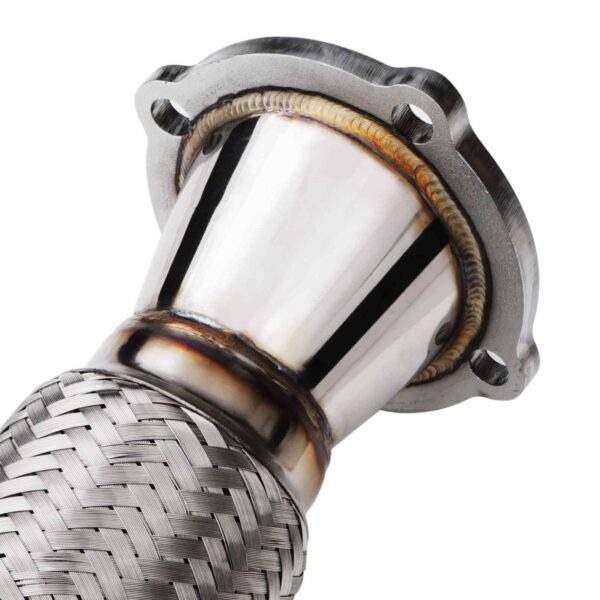 2.5" 200 Cell Sports Cat Downpipe - Volkswagen Golf MK4 GTI / Audi A3 / Seat Leon / Skoda Octavia 1.8T 97-04 - Image 4