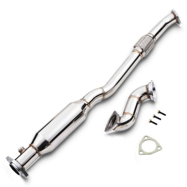 Exhaust Precat & Decat Downpipe - Vauxhall Astra G / H / MK4 / MK5 / Zafira A / B GSI / SRI / VXR 2.0T 16V 02+