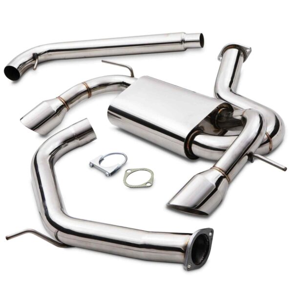 3" Catback Exhaust System - Seat Leon FR 2.0 TFSI / TDI 05-12 - Image 2