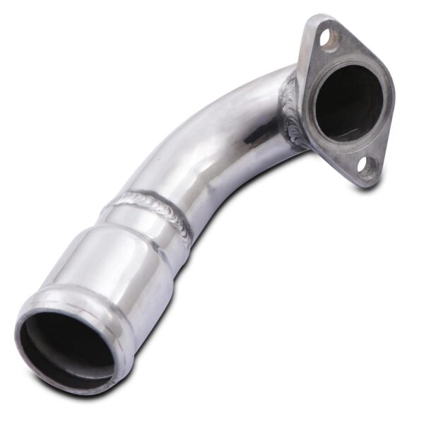 Aluminium Front Turbo Muffler Delete Hard Pipe Hose Ford Fiesta MK7 1.0 Ecoboost Zetec S 13+