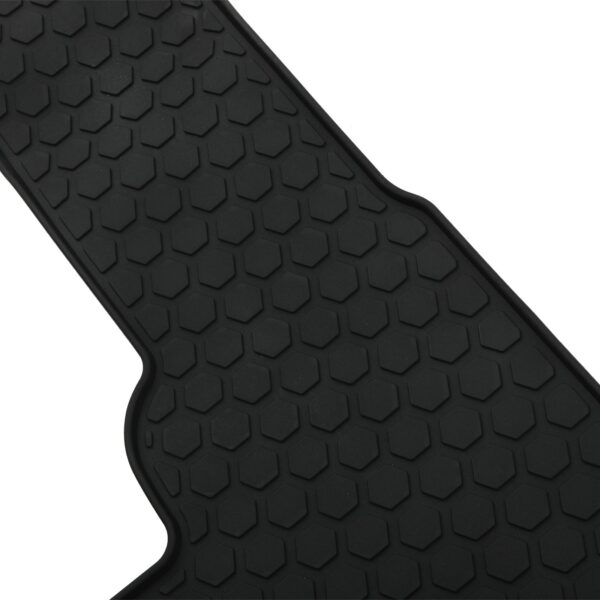 4x4 Black Rubber Car Mats To Fit Range Rover Evoque L538 11-18 - Image 4