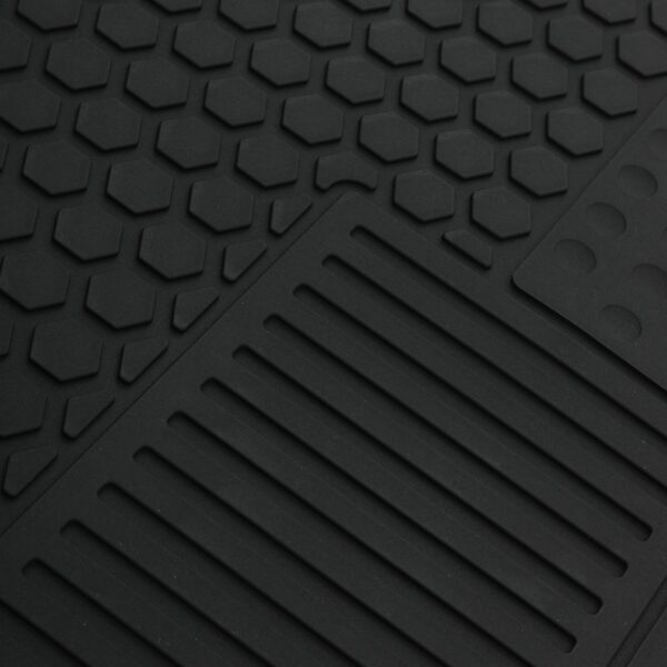 4x4 Black Rubber Car Mats To Fit Range Rover Evoque L538 11-18 - Image 5