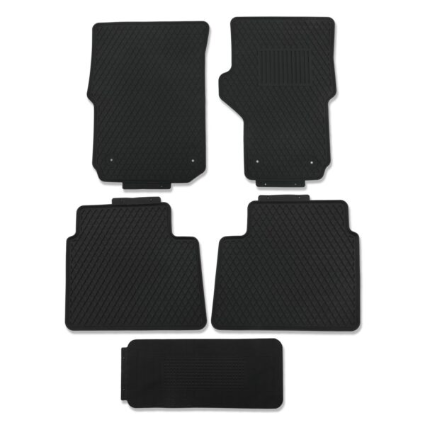 Volkswagen Amarok MK1 10-20 Black Rubber Floor Mats