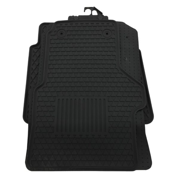 Volkswagen Amarok MK1 10-20 Black Rubber Floor Mats - Image 2