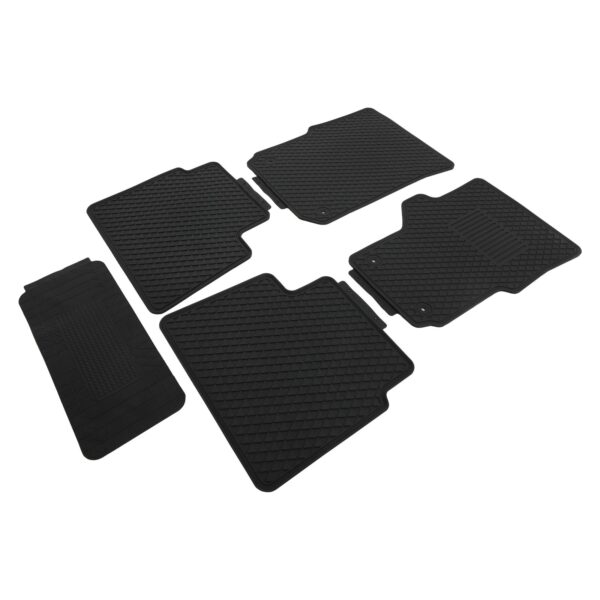 Volkswagen Amarok MK1 10-20 Black Rubber Floor Mats - Image 3