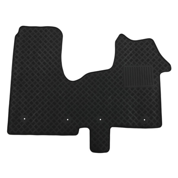 Renault Trafic X82 2014-2018 Black Interior Floor Mats