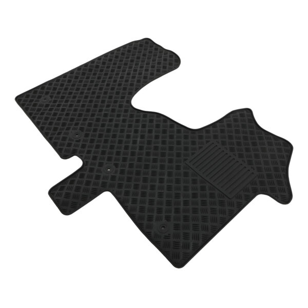 Renault Trafic X82 2014-2018 Black Interior Floor Mats - Image 2