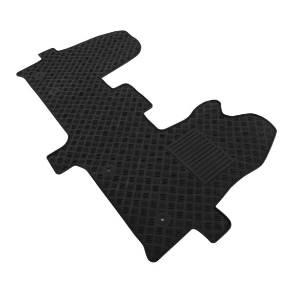 Ford Transit Custom Van 2014-2018 Black Interior Van Floor Mats - Image 2