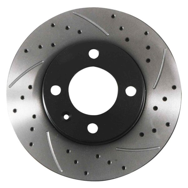 Front Drilled Grooved 239mm Brake Discs For Audi 80 B1 B2 1972+ - Image 5