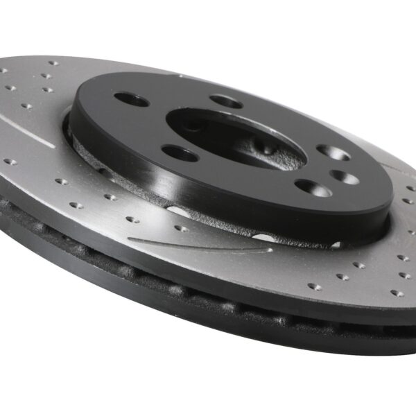 Front Drilled Grooved 256mm Brake Discs For Seat Ibiza Leon 1.2 1.4 1.6 TDI 08+ - Image 8