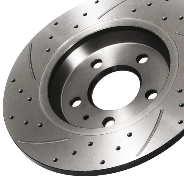 Rear Drilled Grooved 300mm Brake Discs For Audi A6 S6 A7 S7 2.8 3.0 TDI TFSI Fsi - Image 5