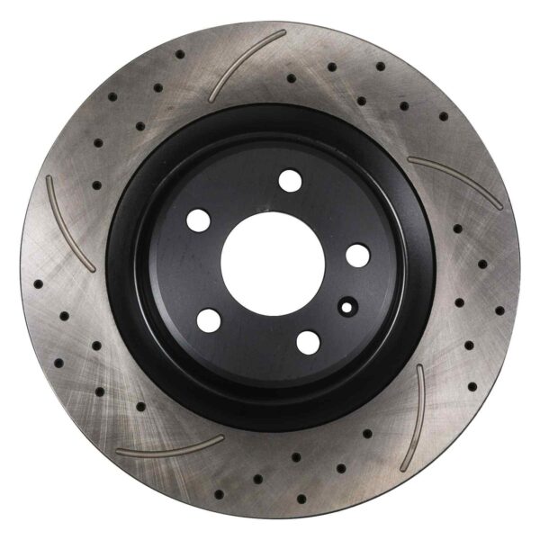 Rear Drilled Grooved 330mm Brake Discs For Audi A6 C7 & A7 4G8 12+ - Image 7