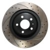 Rear Drilled Grooved 330mm Brake Discs For Audi Q5 2.0 3.0 3.2 TDI TFSI 08-17 - Image 3