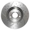 Front Drilled Grooved 314mm Brake Discs For Audi A4 B8 B9 & A5 8T 07+ - Image 5