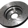 Front Drilled Grooved 314mm Brake Discs For Audi A4 B8 B9 & A5 8T 07+ - Image 7