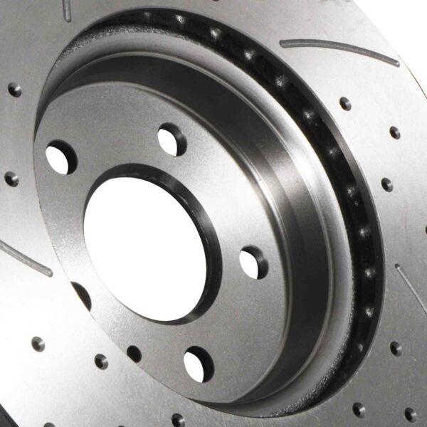 Front Drilled Grooved 314mm Brake Discs For Audi A4 B8 B9 & A5 8T 07+ - Image 8