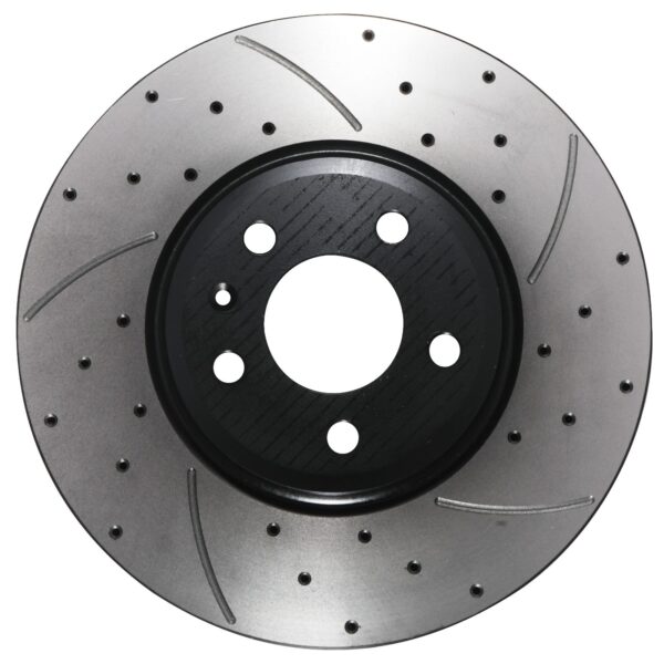 Front Drilled Grooved 320mm Brake Discs For Audi Q5 2.0 3.0 3.2 TDI TFSI Quattro - Image 8