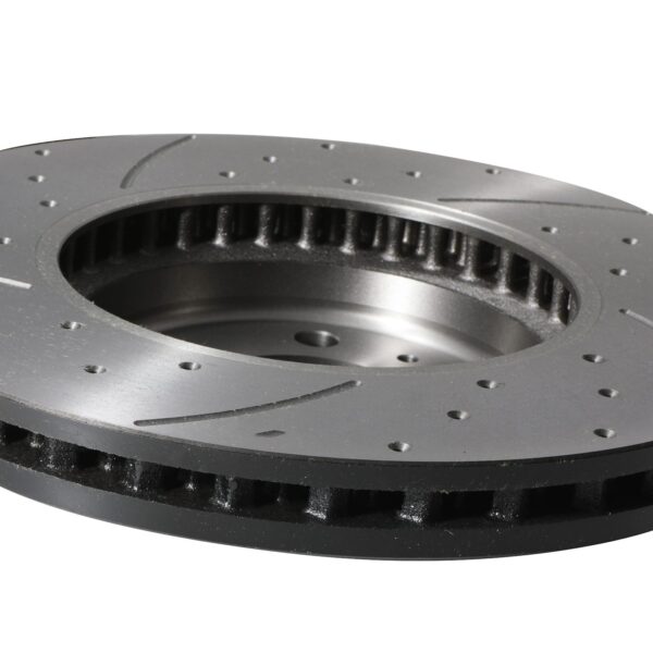 Front Drilled Grooved 320mm Brake Discs For Audi Q5 2.0 3.0 3.2 TDI TFSI Quattro - Image 6