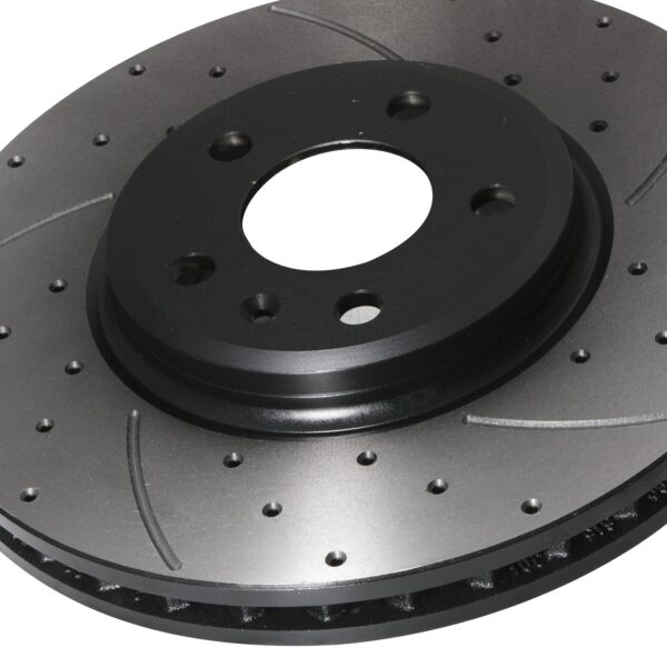 Front Drilled Grooved 320mm Brake Discs For Audi Q5 2.0 3.0 3.2 TDI TFSI Quattro - Image 5