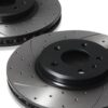 Front Drilled Grooved 320mm Brake Discs For Audi A4 A5 S5 1.8 2.0 2.7 3.0 3.2 - Image 7
