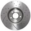 Front Drilled Grooved 320mm Brake Discs For Audi A4 A5 S5 1.8 2.0 2.7 3.0 3.2 - Image 6