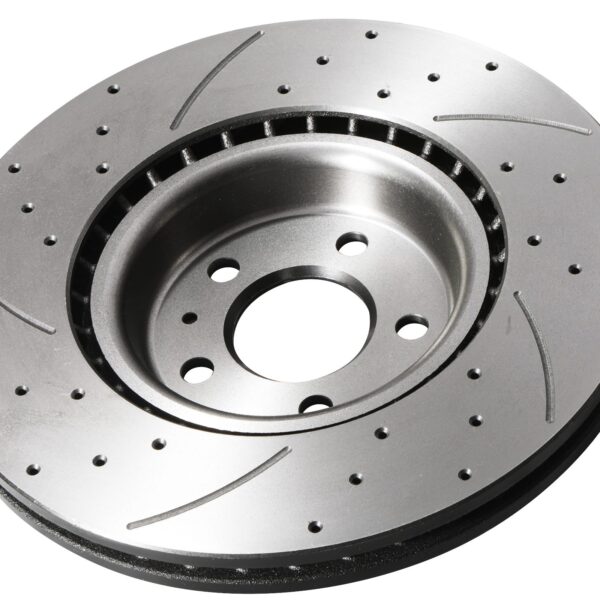 Front Drilled Grooved 345mm Brake Discs For Audi Q5 2.0 3.0 3.2 TDI TFSI Quattro - Image 6