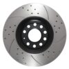 Front Drilled Grooved 320mm Brake Discs For Audi A4 B7 3.0 3.2 TDI Fsi Quattro - Image 7