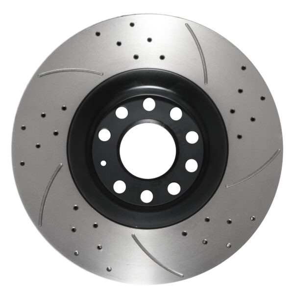 Front Drilled Grooved 320mm Brake Discs For Audi A4 B7 1.8T 2.0 2.5 TDI 04+ - Image 7