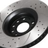 Front Drilled Grooved 320mm Brake Discs For Audi A4 B7 3.0 3.2 TDI Fsi Quattro - Image 5