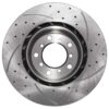 Front Drilled Grooved 325mm Brake Discs For BMW 3 Series E46 M3 3.2 00-06 - Image 4