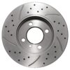 Front Drilled Grooved 260mm Brake Discs For BMW 3 Series E30 E36 320 323 325 82+ - Image 5