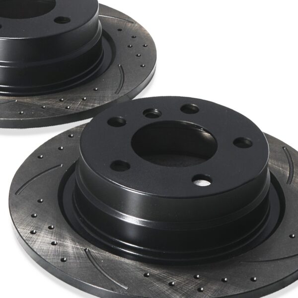 Rear Grooved Drilled 290mm Brake Discs For BMW 1 2 Series F20 F21 F22 F23 11+ - Image 8