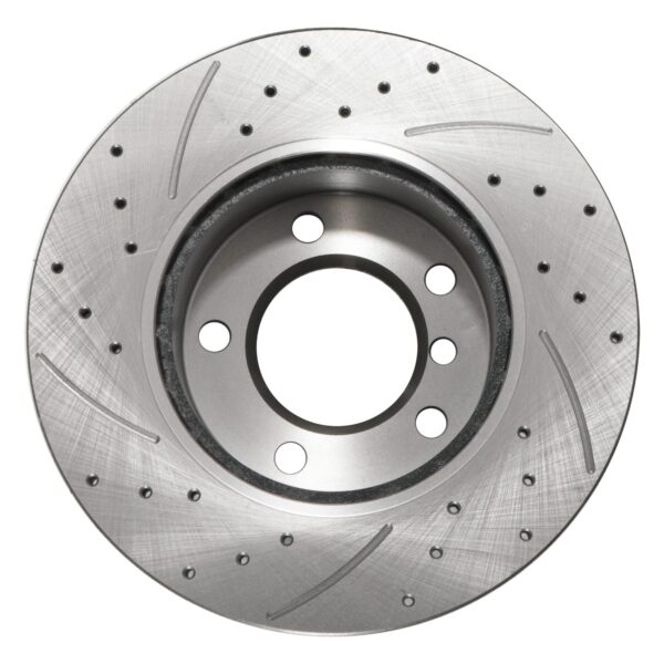 Front Drilled Grooved 284mm Brake Discs For BMW 1 Series E81 E87 116I 118I 04-11 - Image 7