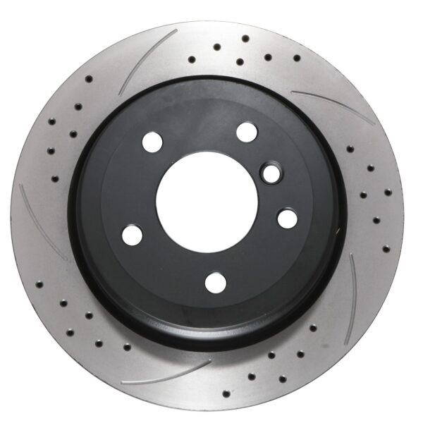 Rear Drilled Grooved 300mm Brake Discs For BMW X1 Xdrive Sdrive 18I 20I 25I 09+ - Image 2