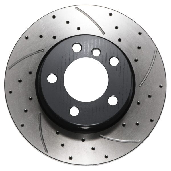 Front Drilled Grooved 300mm Brake Discs For BMW 1 Series F20 F21 118I 120D 11+ - Image 2