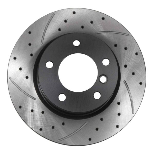 Front Drilled Grooved 292mm Brake Discs For BMW 3 Series E90 05-11 - Image 2