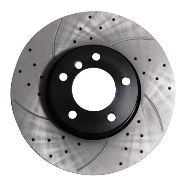 Front Drilled Grooved 312mm Brake Discs For BMW 3 Series F30 F31 320I 325I 12-18 - Image 2