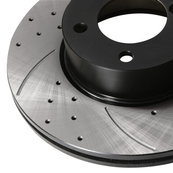 Front Drilled Grooved 312mm Brake Discs For BMW 3 Series F30 F31 320I 325I 12-18 - Image 4