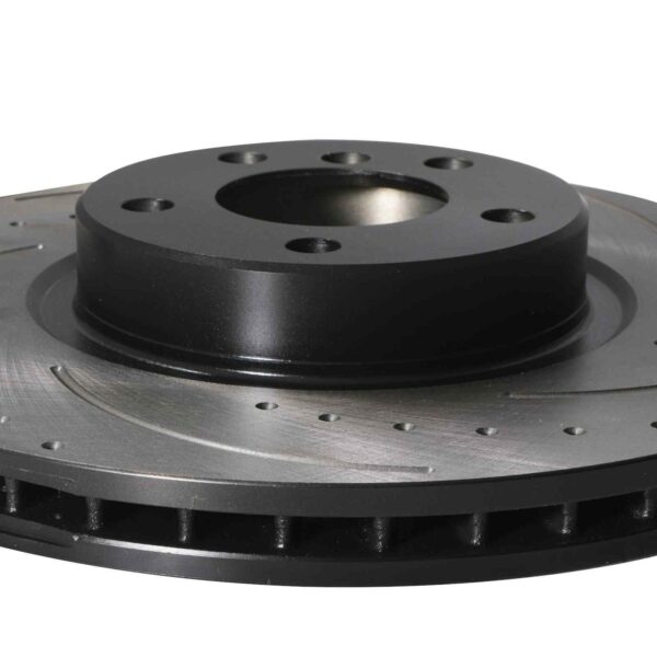 Front Drilled Grooved 348mm Brake Discs For BMW X5 E70 07-13 - Image 7