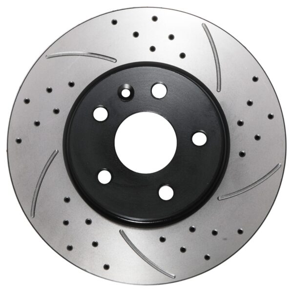 Front Drilled Grooved 275mm Brake Discs For Vauxhall Astra J 1.3 1.7 2.0 Cdti - Image 2