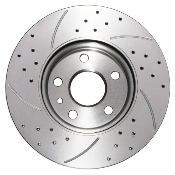 Front Drilled Grooved 275mm Brake Discs For Vauxhall Astra J 1.3 1.7 2.0 Cdti - Image 8