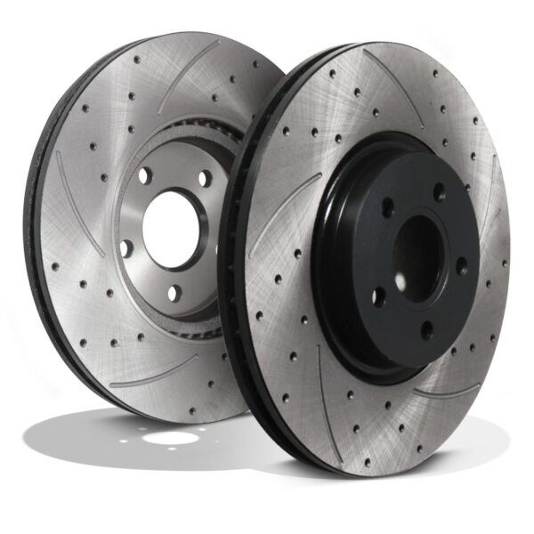 Front Drilled Grooved 320mm Brake Discs For Ford Tourneo Connect 1.0 1.5 1.6 13+