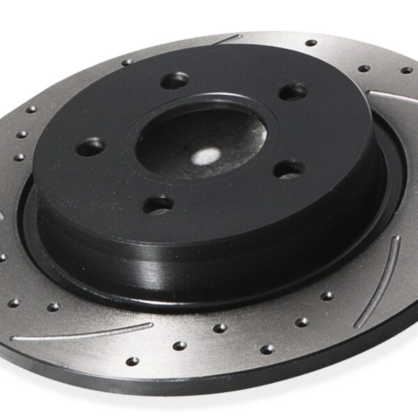 Rear Grooved Drilled 280mm Brake Discs For Ford Focus Mk2 2.5 St 225 St225 05+ - Image 3