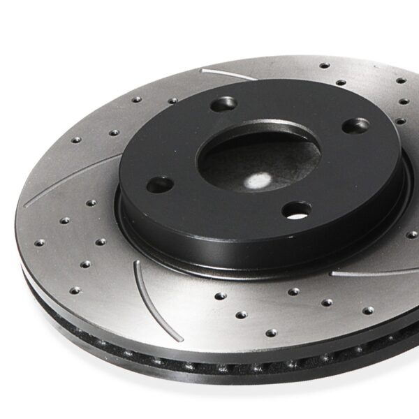 Front Drilled Grooved 262mm Brake Discs For Ford Fiesta Mk8 Ecoboost & TDCI 17+ - Image 6