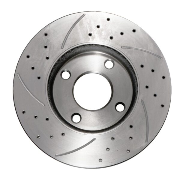 Front Drilled Grooved 262mm Brake Discs For Ford Fiesta Mk8 Ecoboost & TDCI 17+ - Image 7