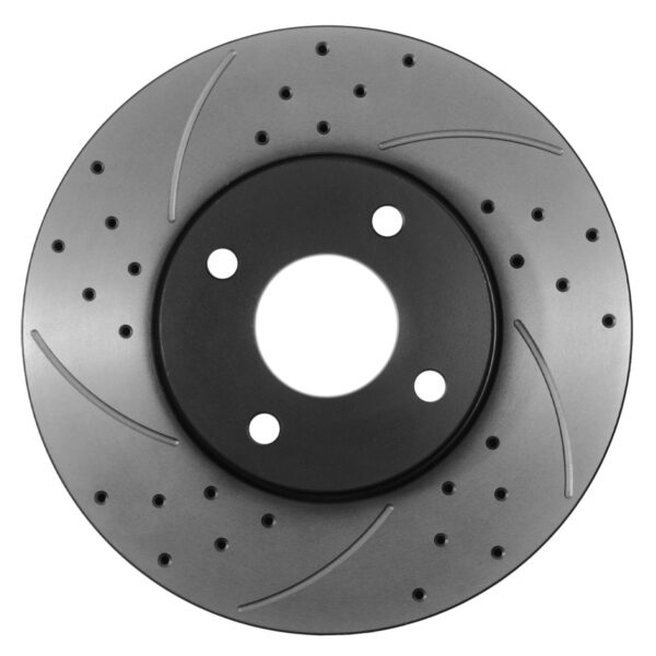 Front Vented 278mm Brake Discs Ford Fiesta ST150 2004-2008 - Image 2