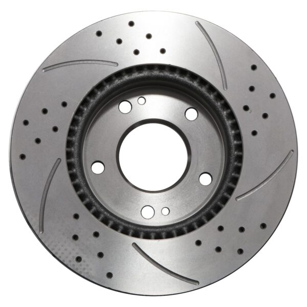 Front Drilled Grooved 280mm Brake Discs For Hyundai Coupe 2Nd Gen 1.6 2.0 2.7 V6 - Image 7